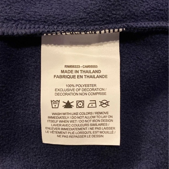 NWT Men’s Nike Fleece Pullover Size Large In Dark Navy - Picture 9 of 10